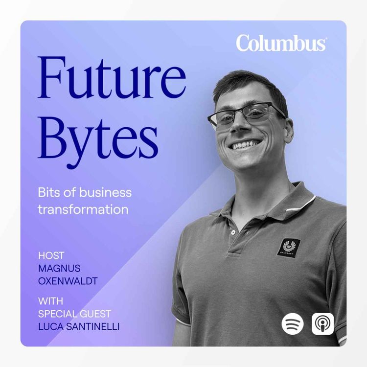 cover art for #041: Future Bytes with special guest Luca Santinelli