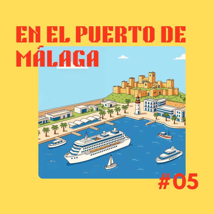 cover art for Immersive Spanish, Season 5, Episode 5 - The Port of Malaga (El puerto de Málaga)