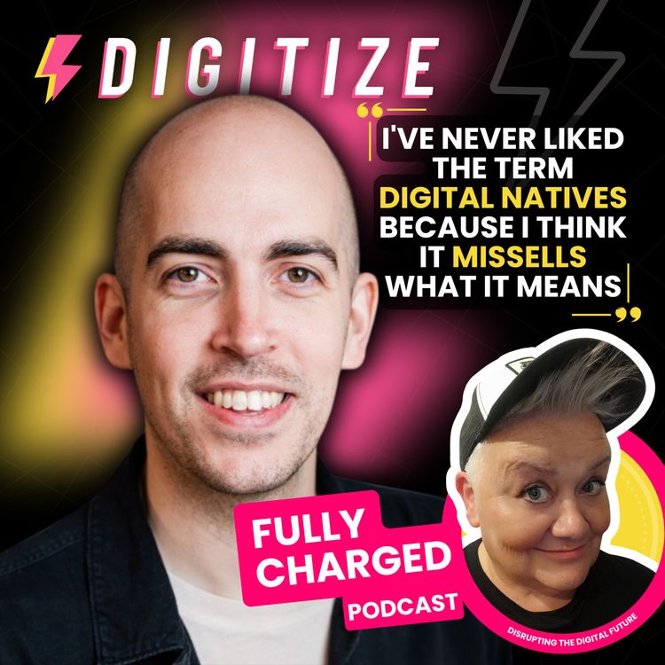 cover art for Dean Stokes | "I've never liked the term digital natives because I think it missells what it means"