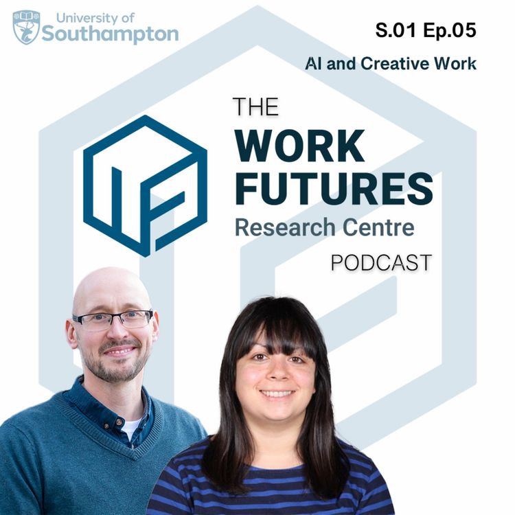 cover art for Artificial Intelligence and Creative Work