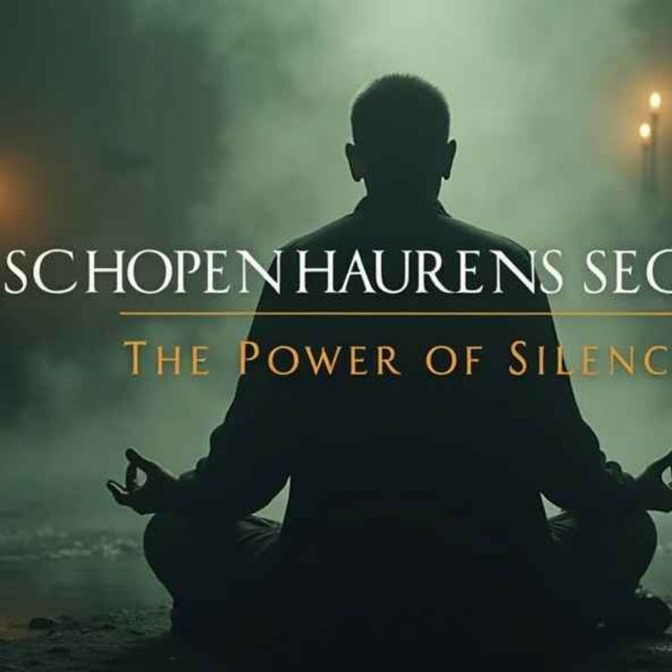 cover art for Schopenhauer's Secret Why the Wisest Stay Silent The Power of Silence