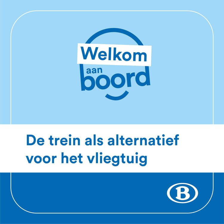 cover art for De trein als alternatief voor het vliegtuig