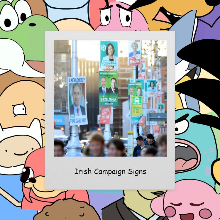 cover art for Syria War, Irish Elections, Christmas Trees, and more