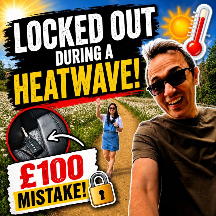 cover art for 468 - Heatwave, Locked Keys & Camping Chaos!
