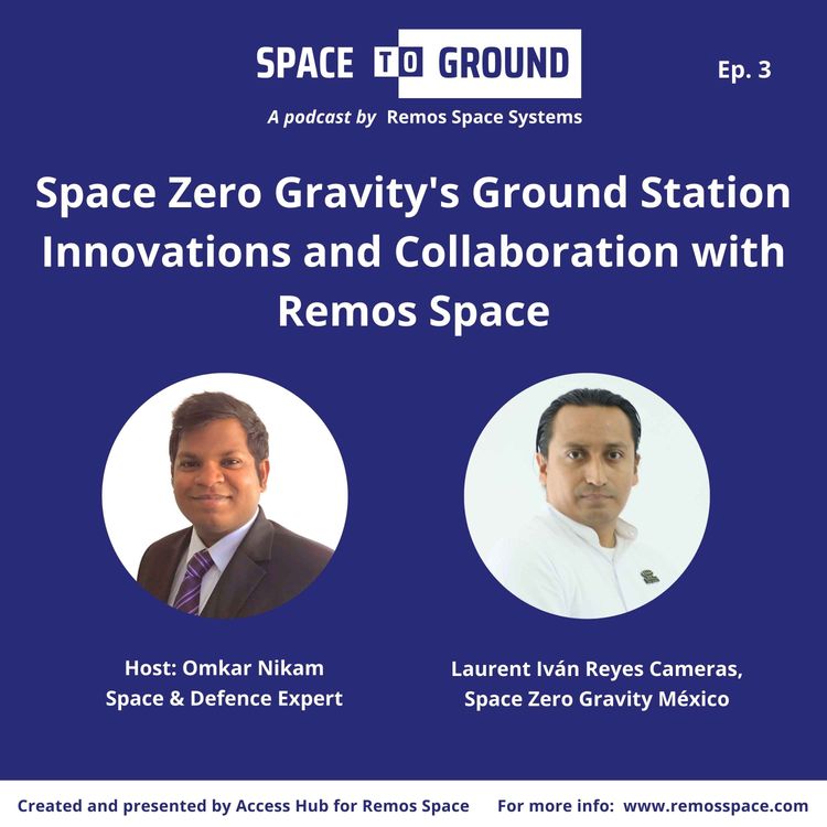 cover art for Ep. 3 Space Zero Gravity's Ground Station Innovations and Collaboration with Remos Space