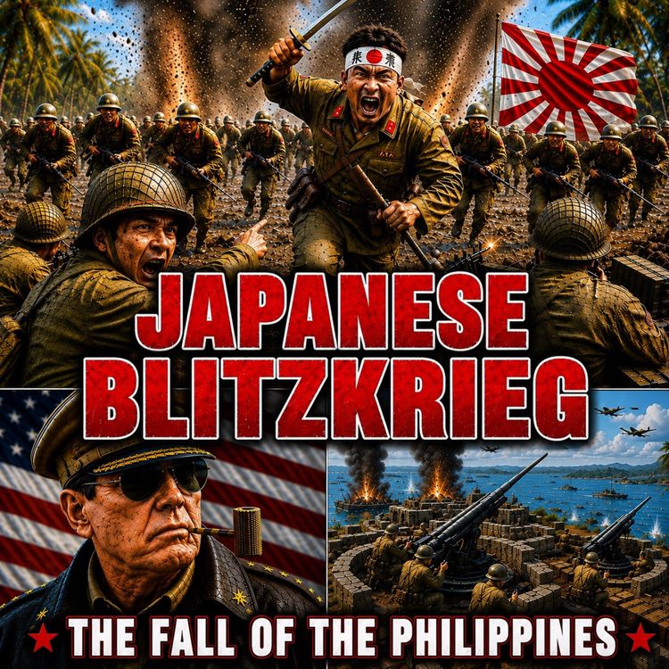 cover art for Japanese Blitzkrieg - The Fall of the Philippines