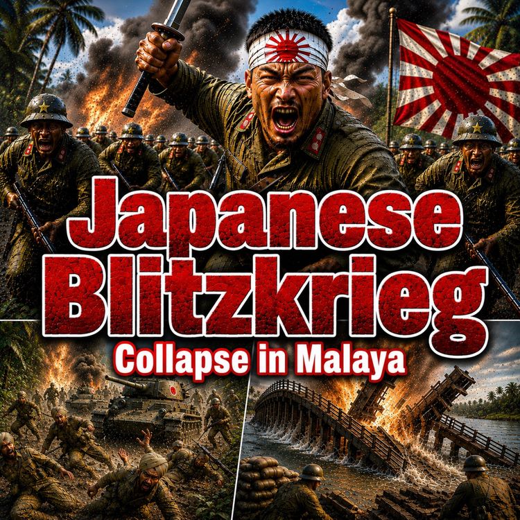 cover art for Japanese Blitzkrieg - Collapse in Malaya