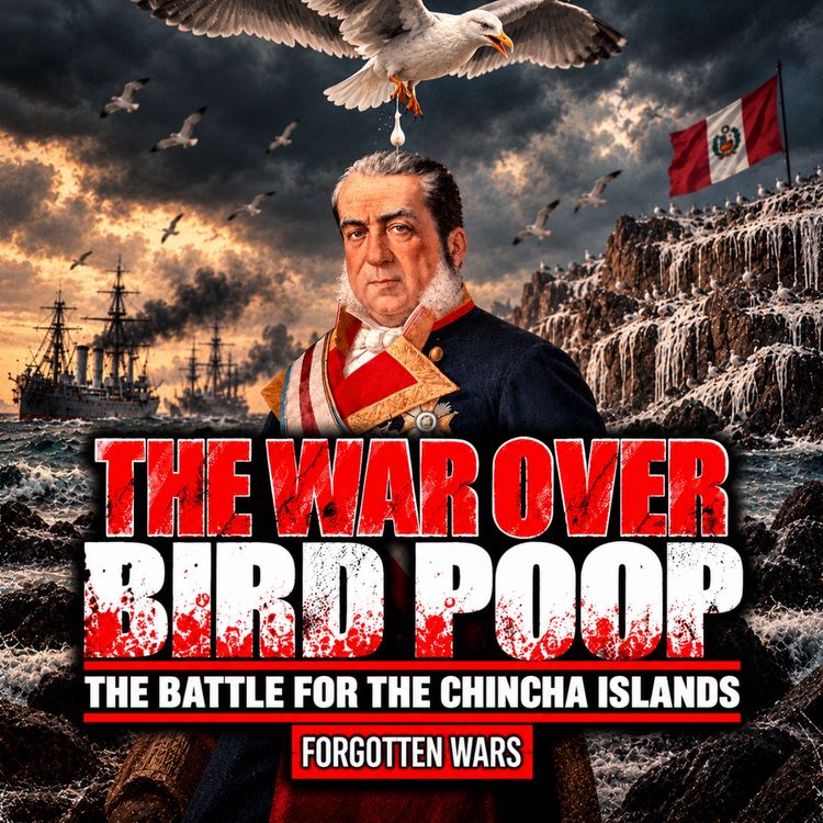 cover art for The War over Bird Poop! The Battle for the Chincha Islands