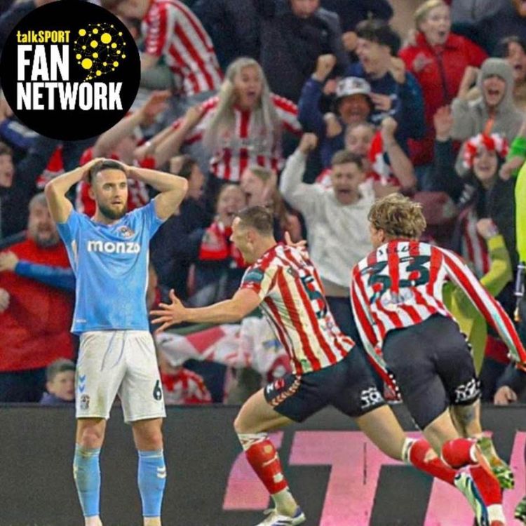 cover art for Sunderland break Coventry hearts: EFL Daily Play-Off Audio