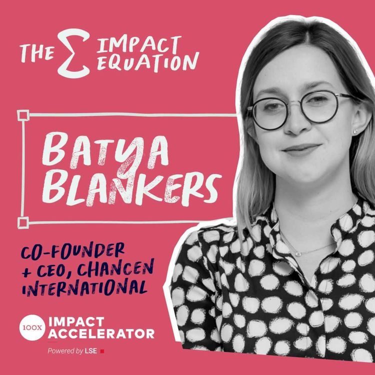 cover art for Batya Blankers, CEO & Co-founder, Chancen International