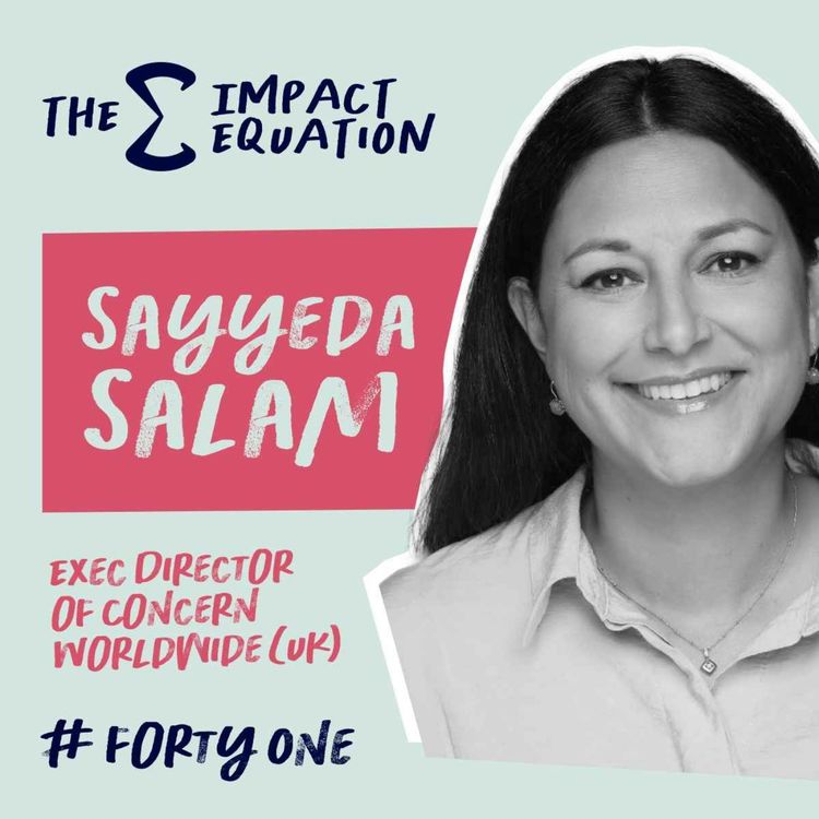 cover art for Sayyeda Salam, Exec Director, Concern Worldwide
