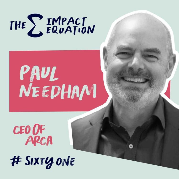 cover art for From solar cells in India to gigantic carbon sponges, with Paul Needham