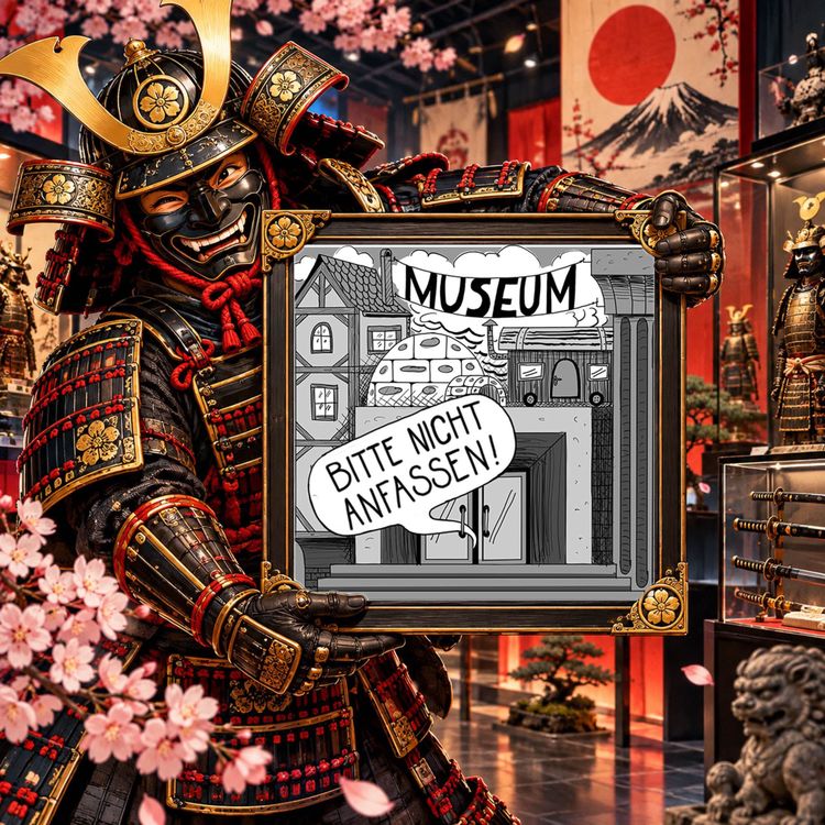cover art for Harakiri, Katana und Shogun – einmal Samurai Mythbusting  