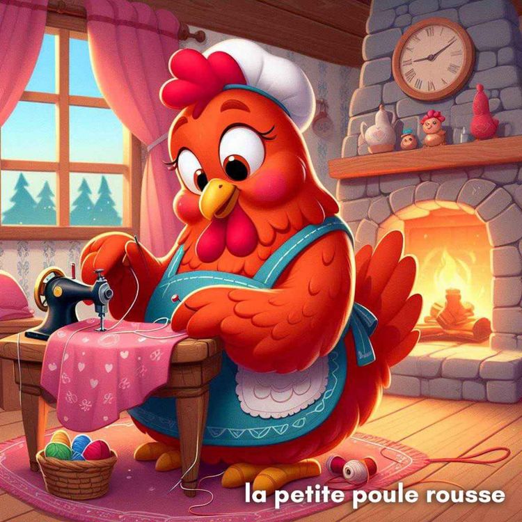 cover art for La petite poule rousse