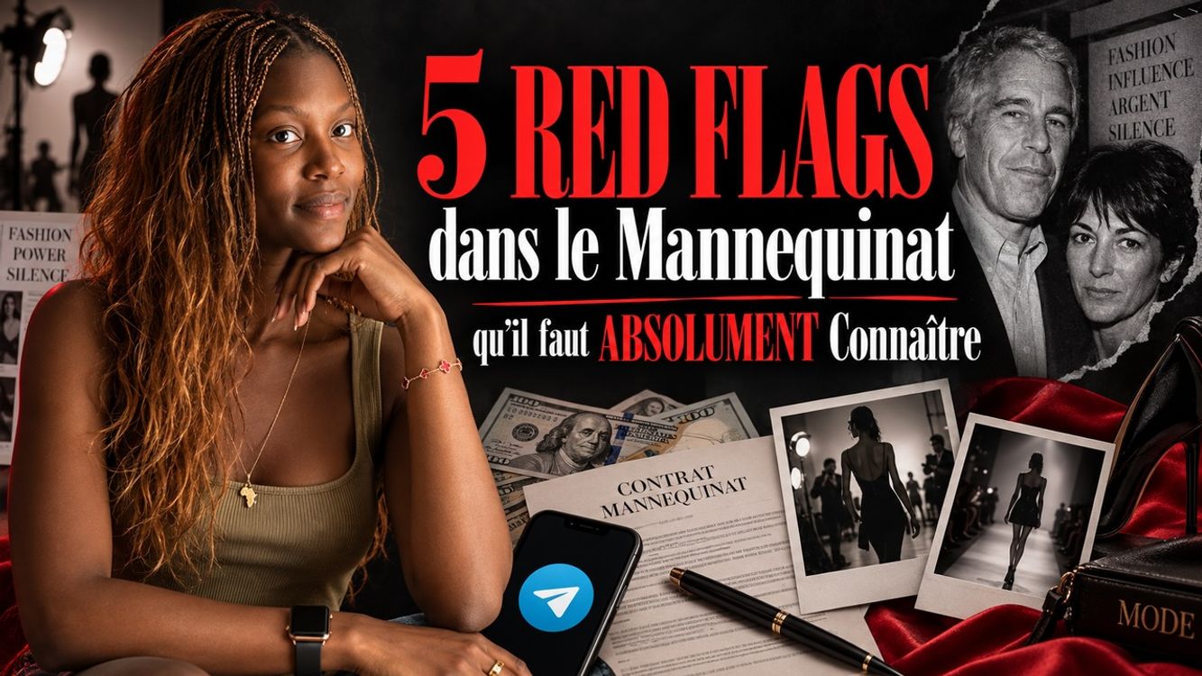 cover art for 5 Red Flags dans le Mannequinat qu'il faut ABSOLUMENT Connaître !! 😰😳💶