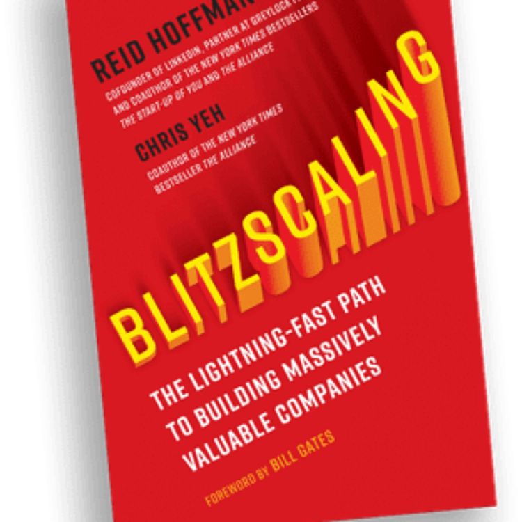 cover art for El Arte del Blitzscaling - Reid Hoffman & Chris Yeh