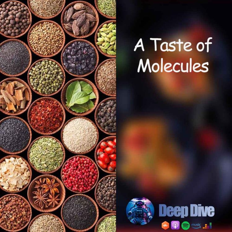 cover art for A taste of molecules