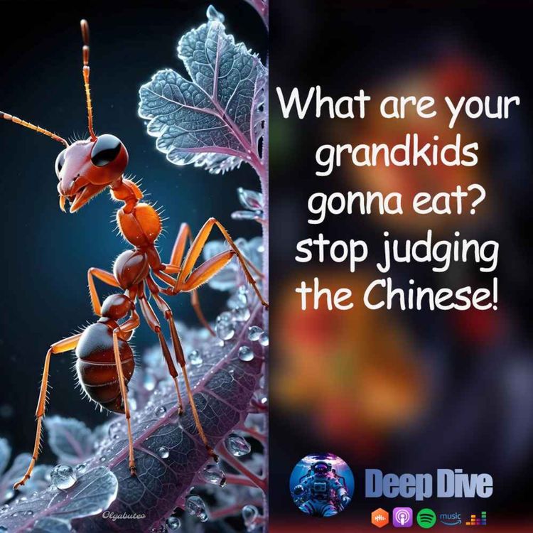 cover art for What are your grandkids gonna eat? stop judging the Chinese!