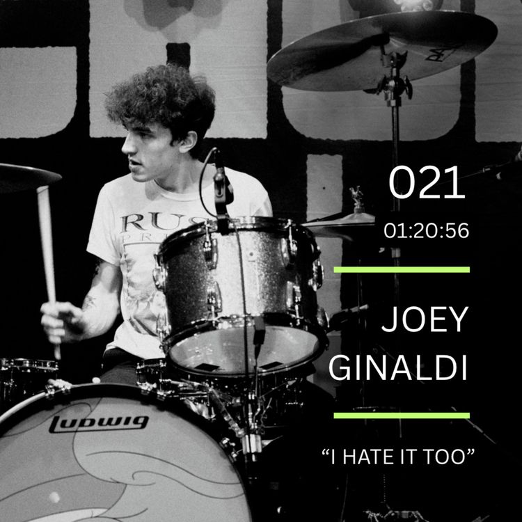 cover art for 021: "I Hate It Too" feat. Joey Ginaldi (Magic America, Clever Hour, Webbed Wing, Pony)