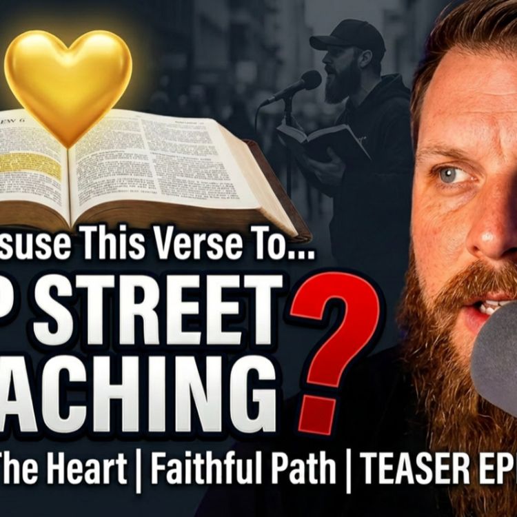 cover art for "The Shocking Truth About Matthew 6 & Street Preaching"