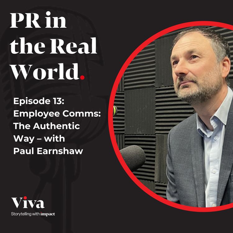 cover art for Employee Comms: The Authentic Way – with Paul Earnshaw