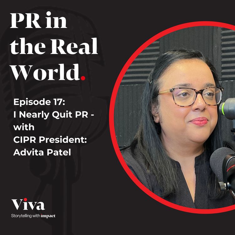 cover art for I Nearly Quit PR – with CIPR President: Advita Patel