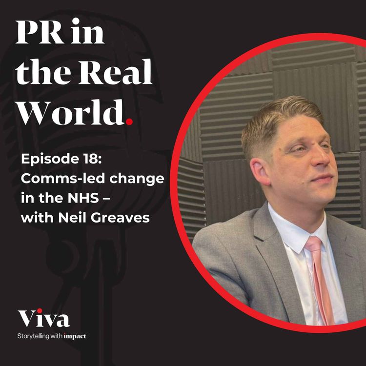 cover art for Comms-led change in the NHS – with Neil Greaves