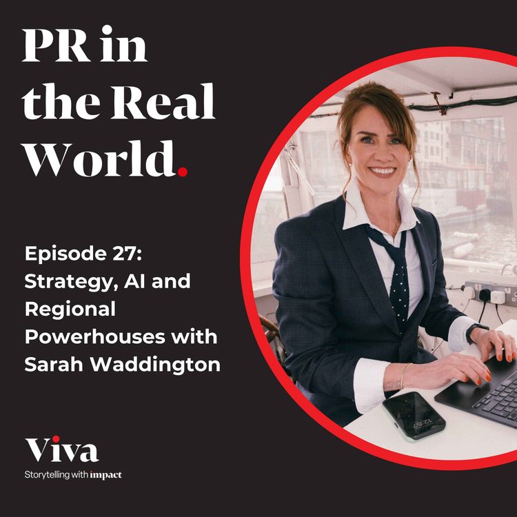 cover art for Strategy, AI and Regional Powerhouses with Sarah Waddington