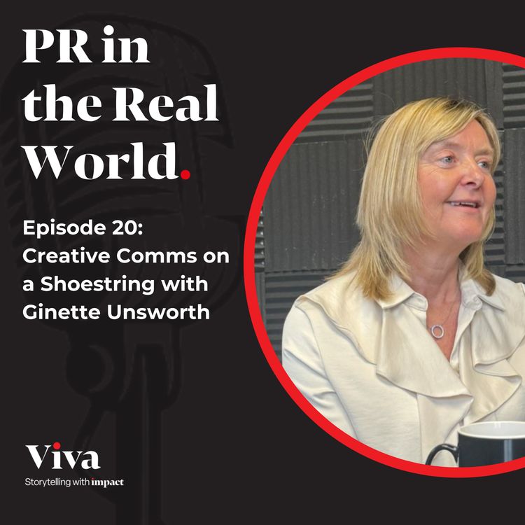 cover art for Creative Comms on a Shoestring with Ginette Unsworth