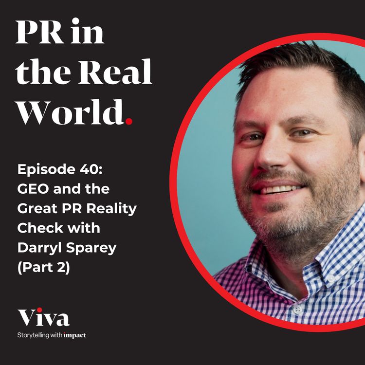 cover art for GEO and the Great PR Reality Check with Darryl Sparey