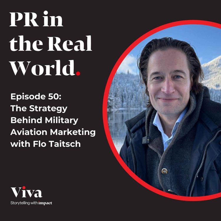 cover art for The Strategy Behind Military Aviation Marketing with Flo Taitsch