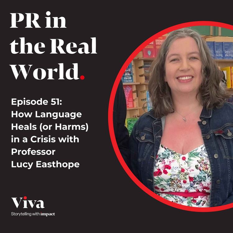 cover art for How Language Heals (or Harms) in a Crisis with Professor Lucy Easthope