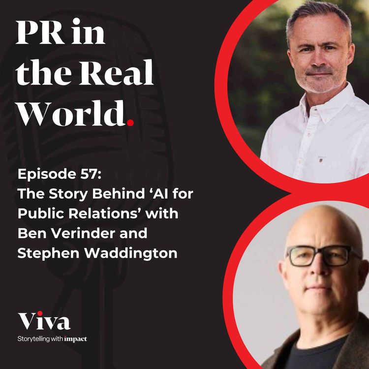 cover art for The Story Behind 'AI for Public Relations' with Ben Verinder and Stephen Waddington