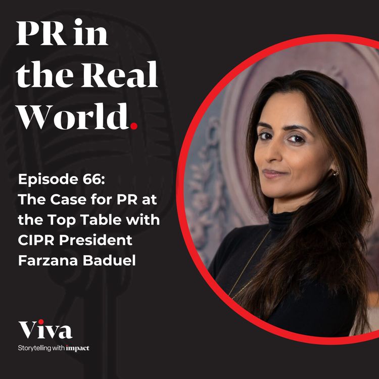 cover art for The Case for PR at the Top Table with CIPR President Farzana Baduel