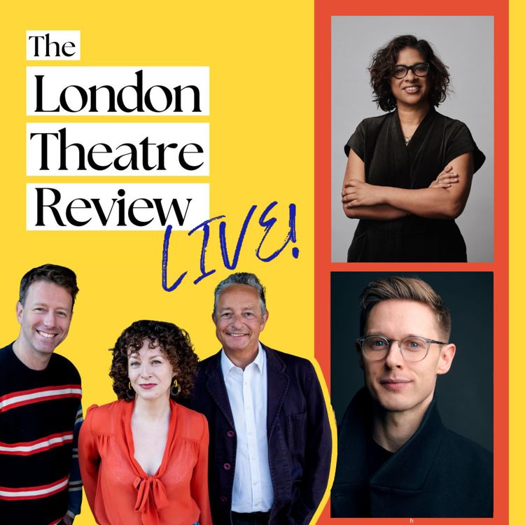 cover art for Live from the Chelsea Arts Festival! With National Theatre boss Indhu Rubasingham and Pride actor Samuel Barnett