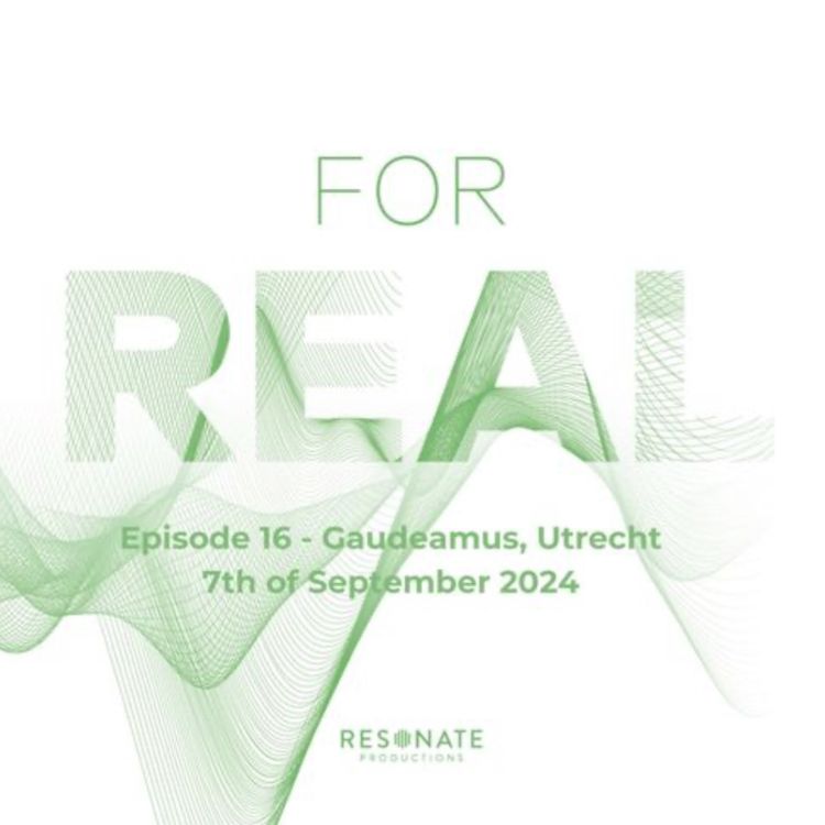 cover art for FOR REAL - Gaudeamus, Utrecht