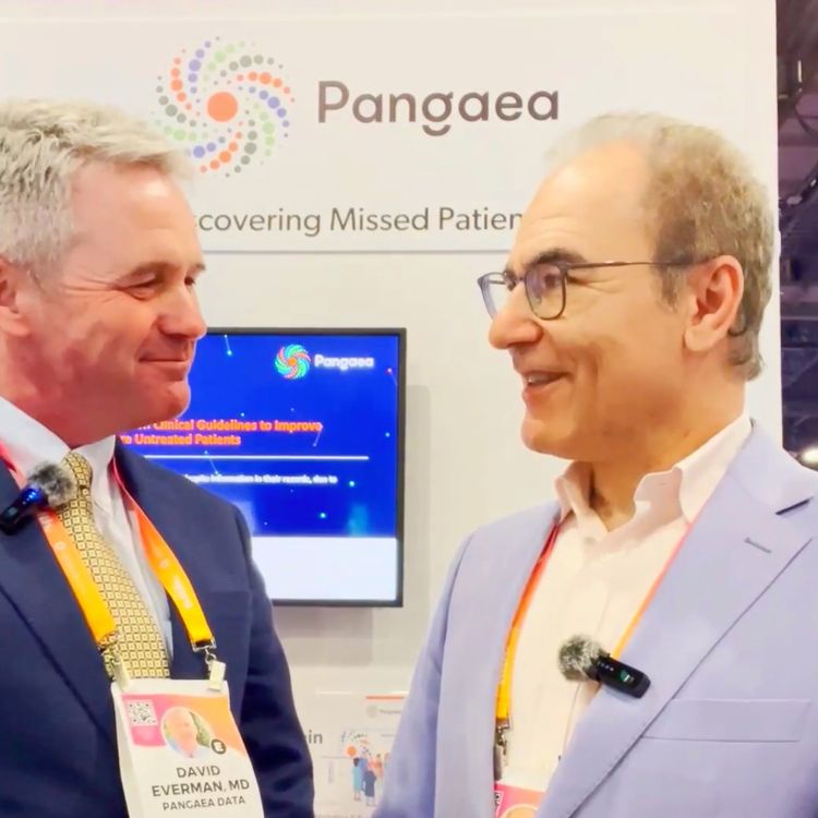 cover art for Reducing Clinician Burden with AI: A Conversation with Dr David Everman from Pangaea Data