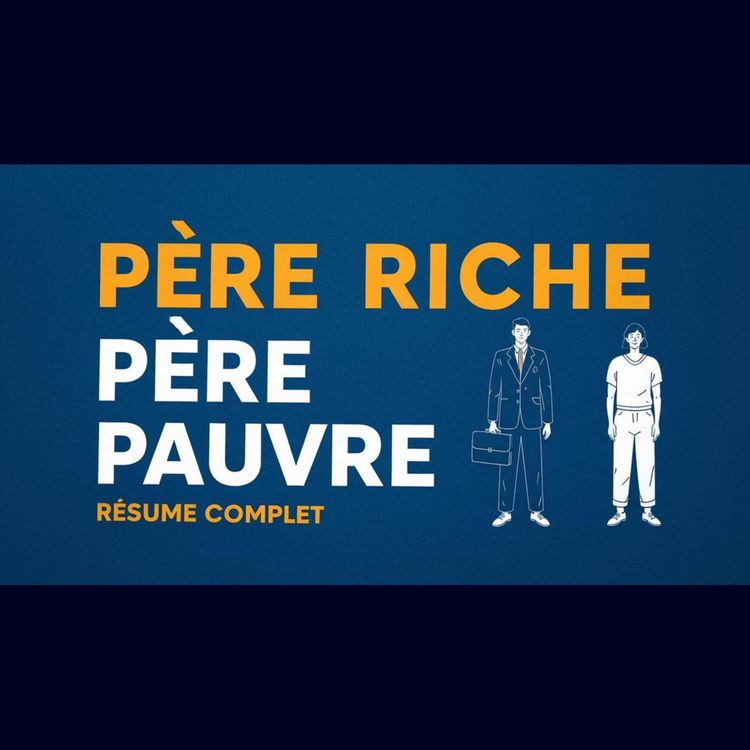 cover art for Père Riche, Père Pauvre - Robert Kiyosaki [Résumé Complet]