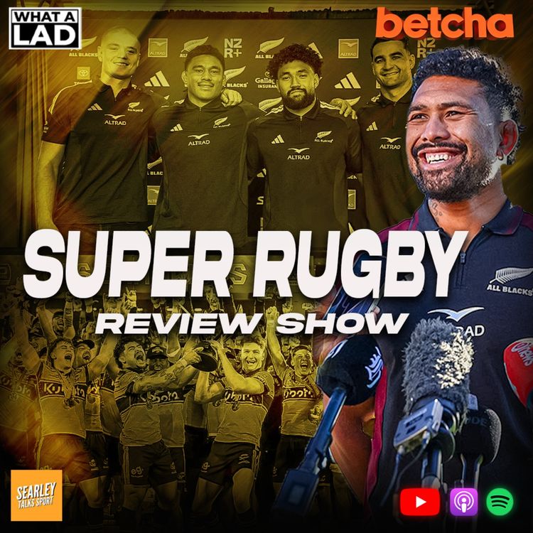 cover art for Super Rugby Review + All Black naming reaction
