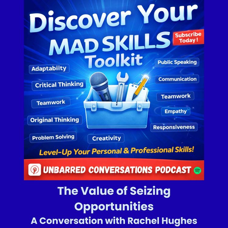 cover art for Seizing Opportunities: Rachel Hughes on Career Growth, HR Success & Business Skills