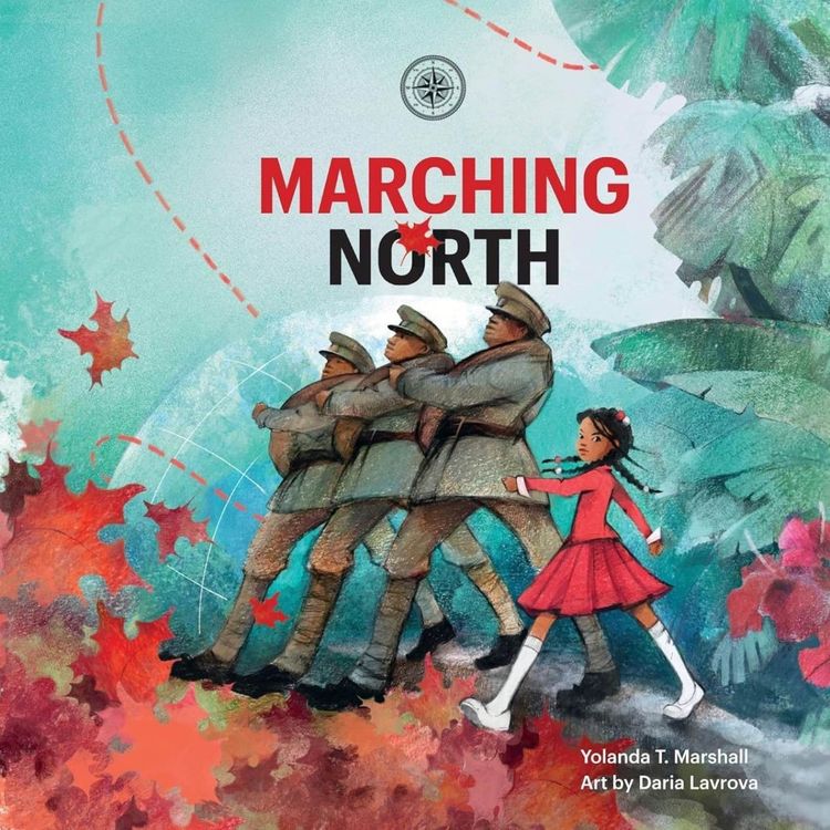 cover art for Marching North with Yolanda T. Marshall