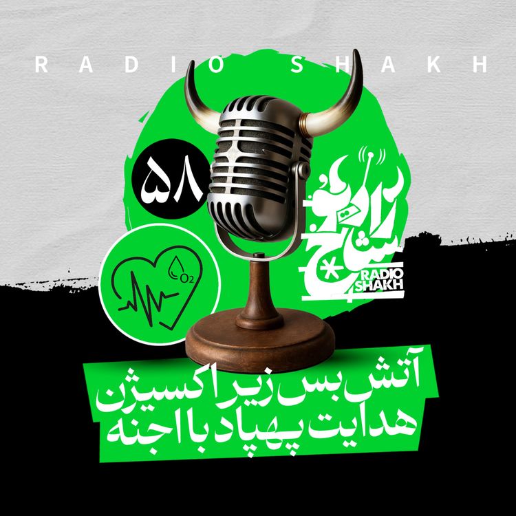 cover art for رادیو شاخ با فرشید منافی | فصل دوم اپیزود ۵۸ | آتش‌بس زیر اکسیژن، هدایت پهپاد با اجنه 