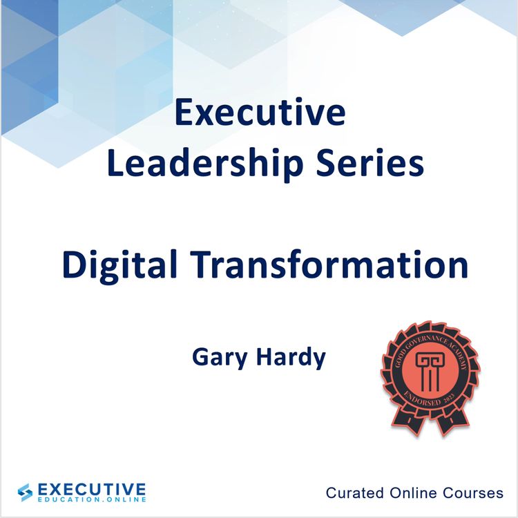 cover art for Executive Leadership Series - Digital Transformation