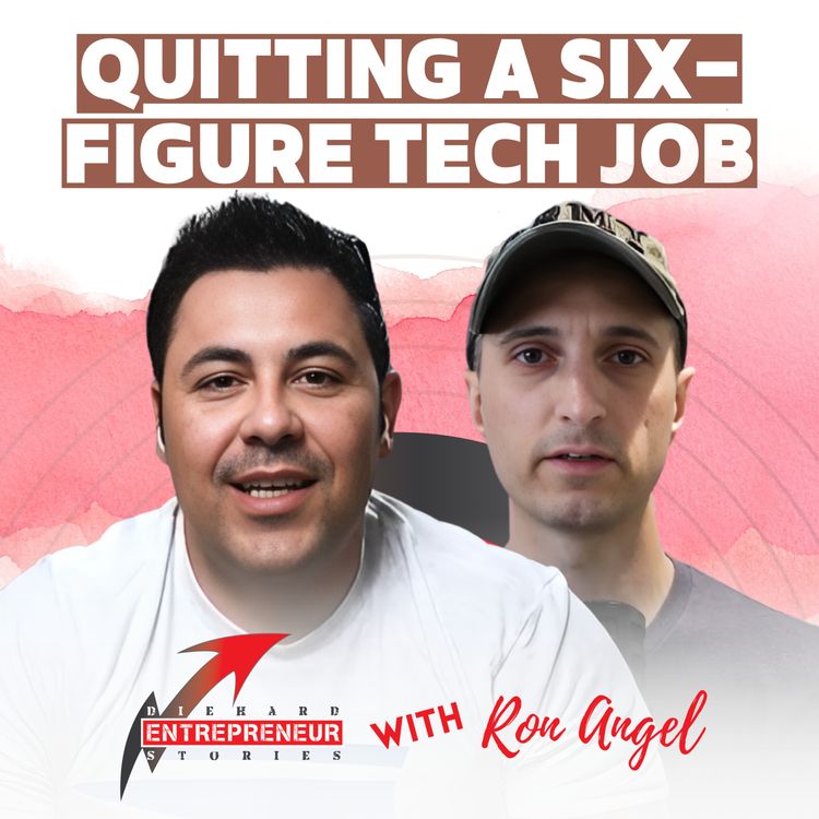 cover art for Quitting a Six-Figure Tech Job to Pursue Real Estate Investing with Ron Angel | Ep 2