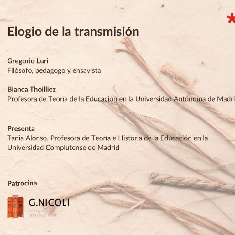 cover art for Elogio de la transmisión