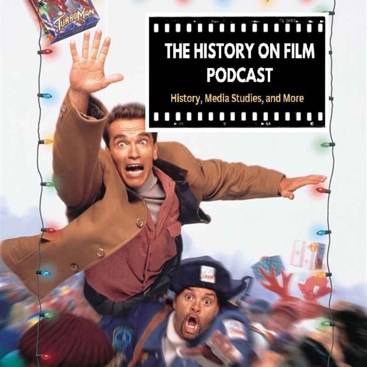 cover art for The History on Film Podcast Saves Christmas