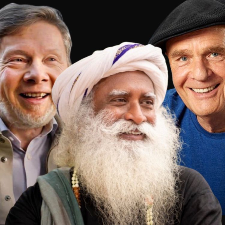 cover art for How to Deal with Suffering - Wisdom from Sadhguru, Eckhart Tolle & Wayne Dyer