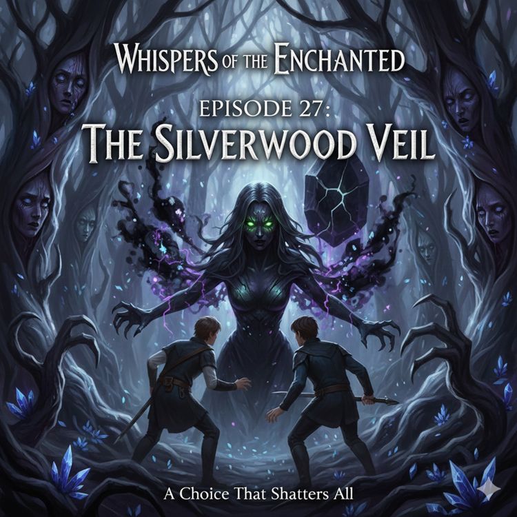 cover art for Episode 26: The Silverwood Veil