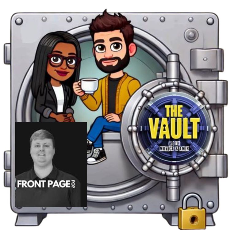 cover art for Gowns, Gags & Guilty Verdicts: Brandon West of Front Page Pop Spills the Tea