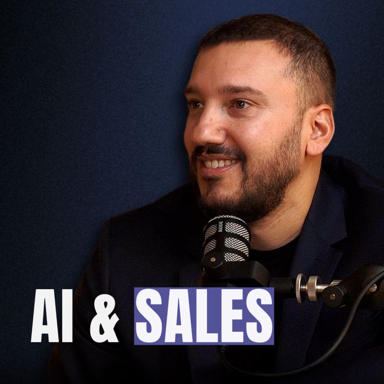 cover art for #23 AI & Sales ft Dorian Ciavarella (founder Zeliq)